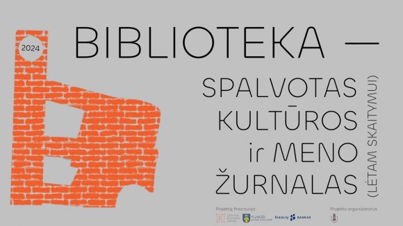 Lietuvos kultūros taryba šiemet finansavo jau 3 Plungės viešosios bibliotekos projektus