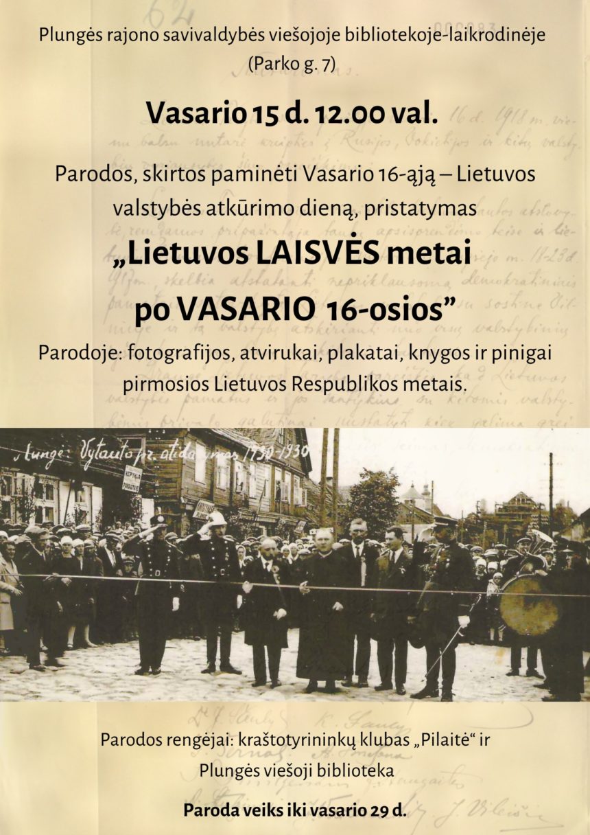 424685080_795069379327300_9056485627834633558_n Paroda, skirta paminėti Vasario 16-ąją – Lietuvos valstybės atkūrimo dieną