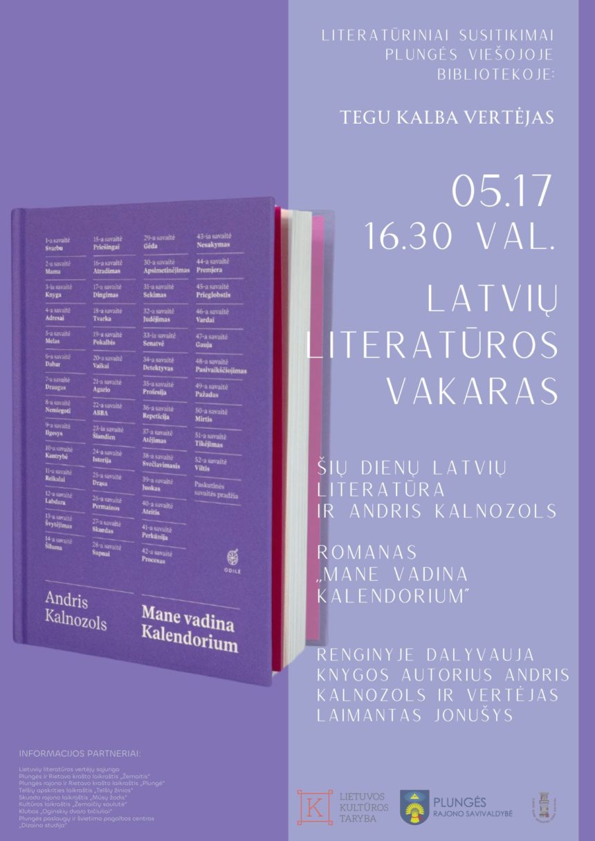 438109811_855655646602006_5068577914410108670_n Latvių literatūros vakaras