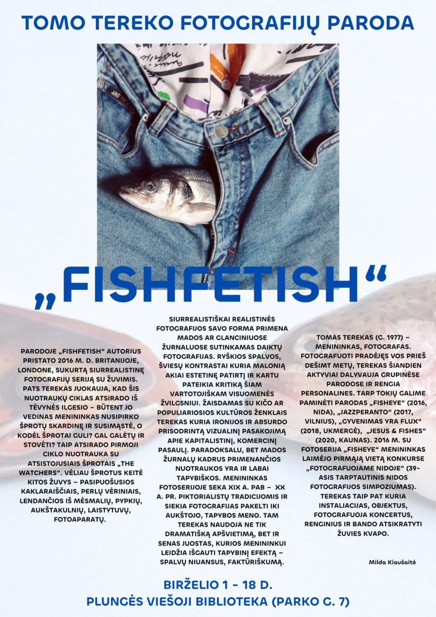 447721007_874020498098854_1769293159150165729_n Siurealistiškai realistinių fotografijų paroda „FISHFETISH”