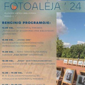 FOTOALĖJA Flyer A4 1 „Fotoalėja’24“