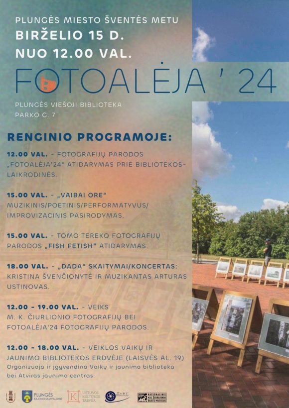 FOTOALĖJA Flyer A4 1 „Fotoalėja’24“