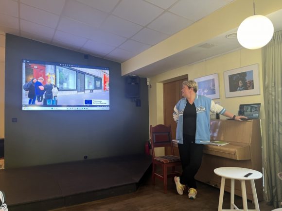 Komandiruočių užsienyje įspūdžiai pristatyti bibliotekos darbuotojams