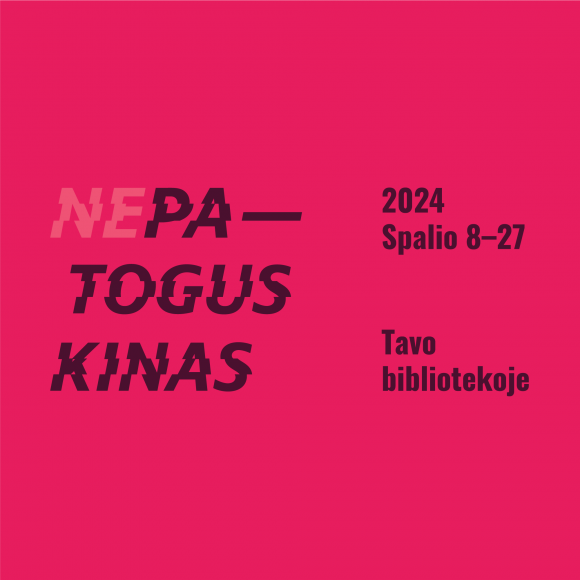 Nepatogaus kino seansai Vaikų ir jaunimo bibliotekoje