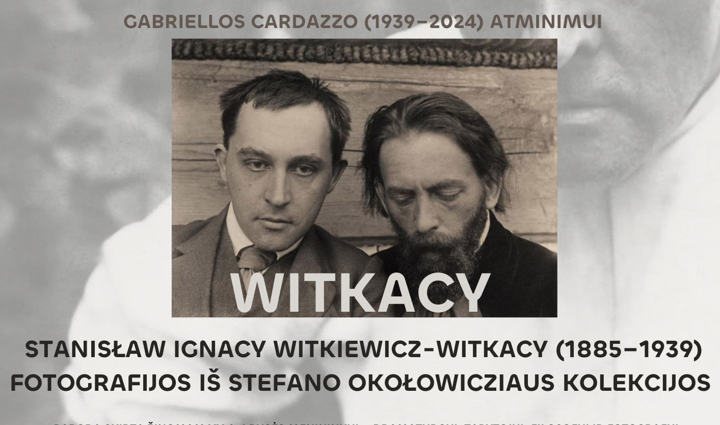 Skelbimas A3 „WITKACY” – PARODA PLUNGĖS VIEŠOJOJE BIBLIOTEKOJE