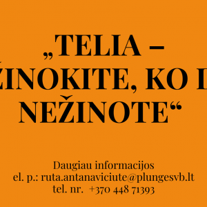 Telia skelbimas TELIA – SUŽINOKTE, KO DAR NEŽINOTE