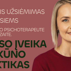 Skelbimas vaikams STRESO ĮVEIKA PER KŪNO PRAKTIKAS