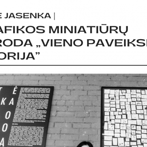 exlibris URTĖS JASENKOS PARODA „VIENO PAVEIKSLO ISTORIJA”