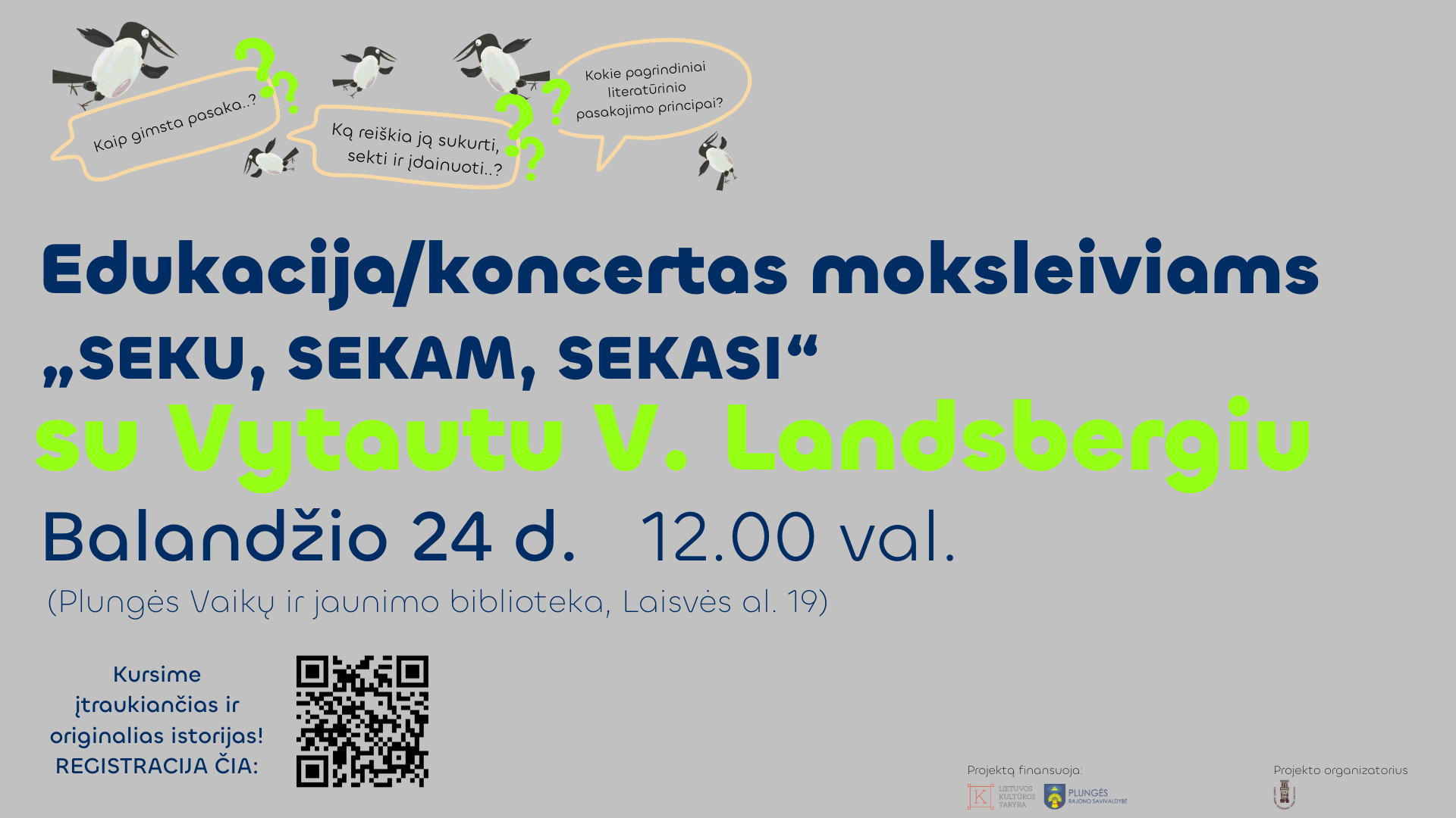 Cover EDUKACIJA MOKSLEIVIAMS „SEKU, SEKAM, SEKASI”
