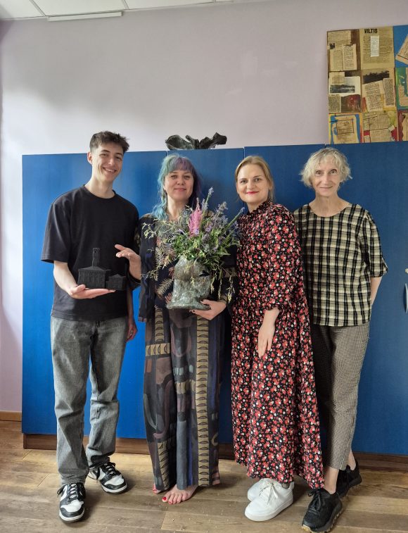 Bibliotekos savanoris Aleksandras baigė savanorystę