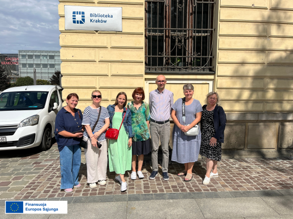 Programos „Erasmus+“ suaugusiųjų švietimo srities mobilumo projektas