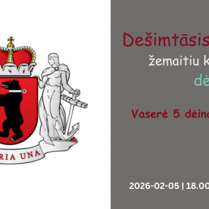 Skuodo diktantas Dešimtāsis žemaitiu kalbuos dėktants
