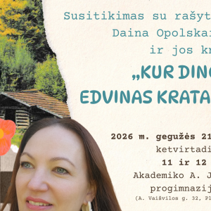Plakatas „Kur dingo Edvinas Kratas?“