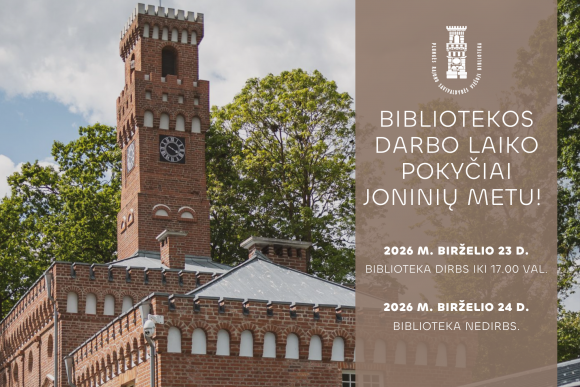 DARBO LAIKO POKYČIAI Darbo laiko pokyčiai Joninių metu