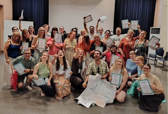 Su diplomais Platelių biblioteka Erasmus+ projekto „EPIC Bonds“ mokymuose: bendrystė, dialogas ir 42 laipsniai karščio