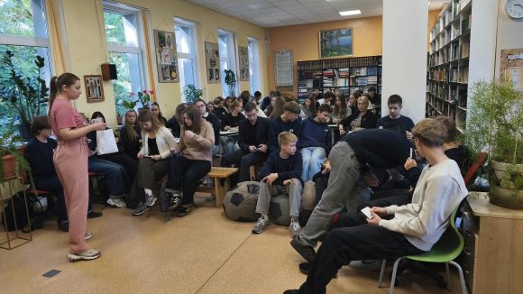 Paskutinysis „NEPATOGIŲ SKAITYMŲ“ susitikimas – su Agnesa Kenešyte-Grice