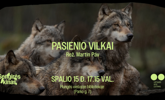 Cover SENGIRĖS KINAS: PASIENIO VILKAI